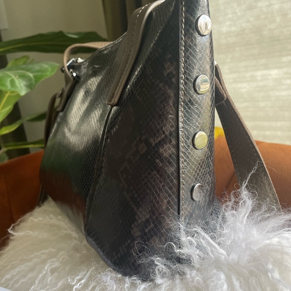 Hammitt Addie Medium Snake Print with Box - Picture 4 of 7